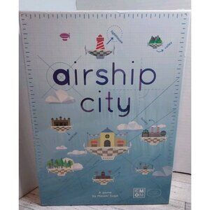 Airship City CMON Masaki Suga Board Game Brand New In Box Sealed